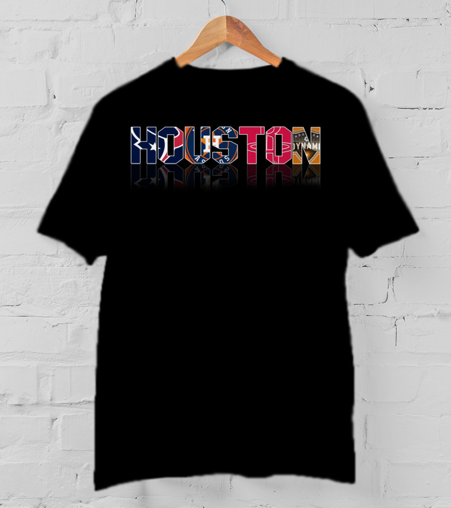 Houston Astros Texans Rockets Dynamo T-Shirt