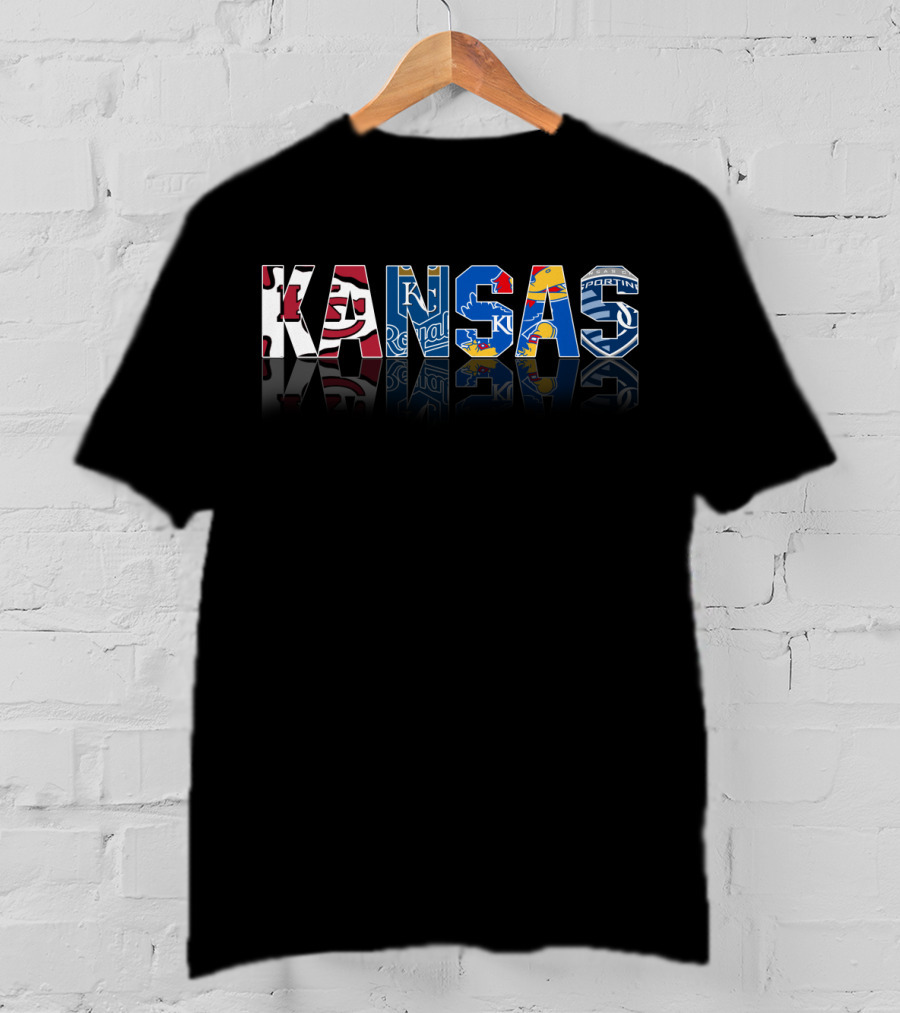 Kansas City Chiefs Royals Jayhawks Sporting Kansas T-Shirt