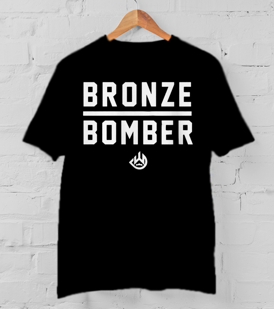 Bronze Bomber Deontay Wilder Merchandise T-Shirt