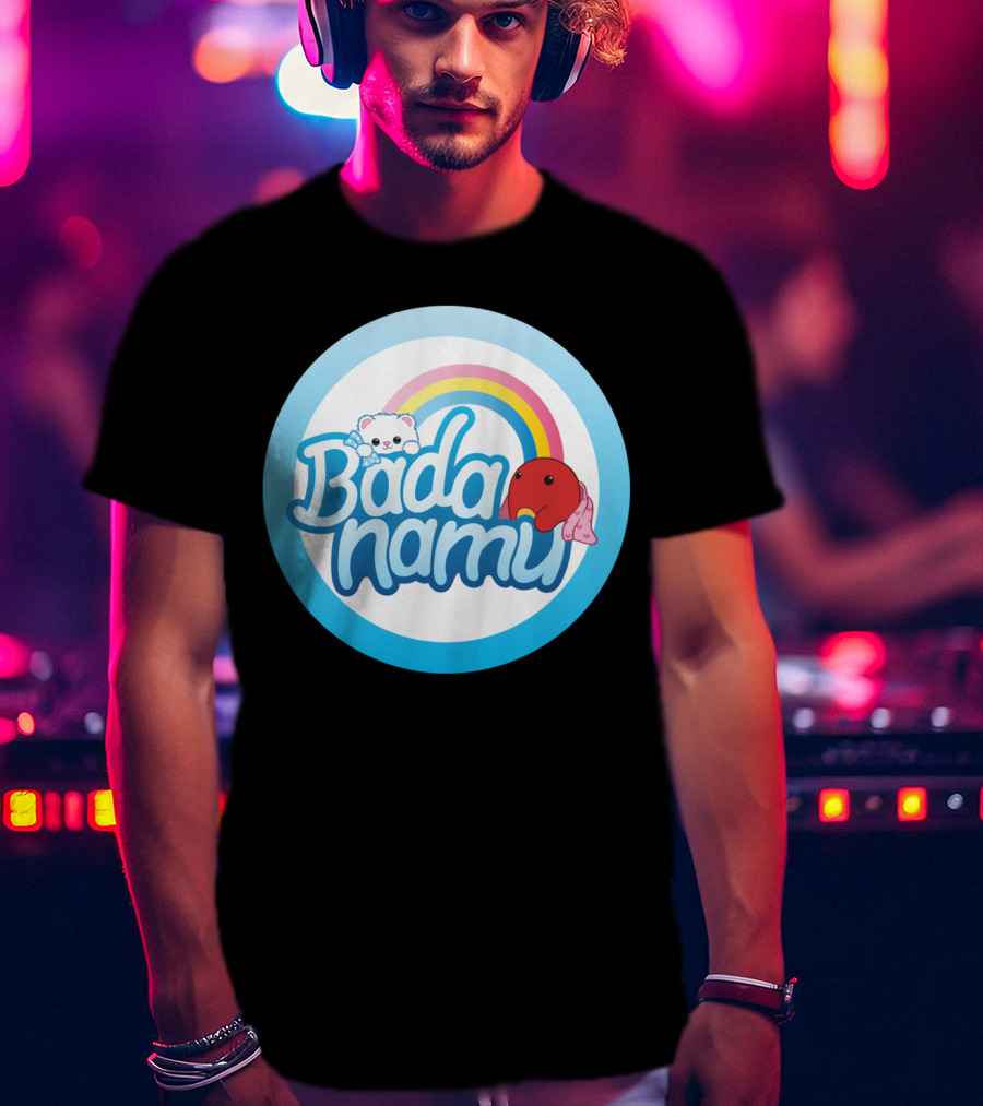 Badanamu Rainbow And Character T-Shirt