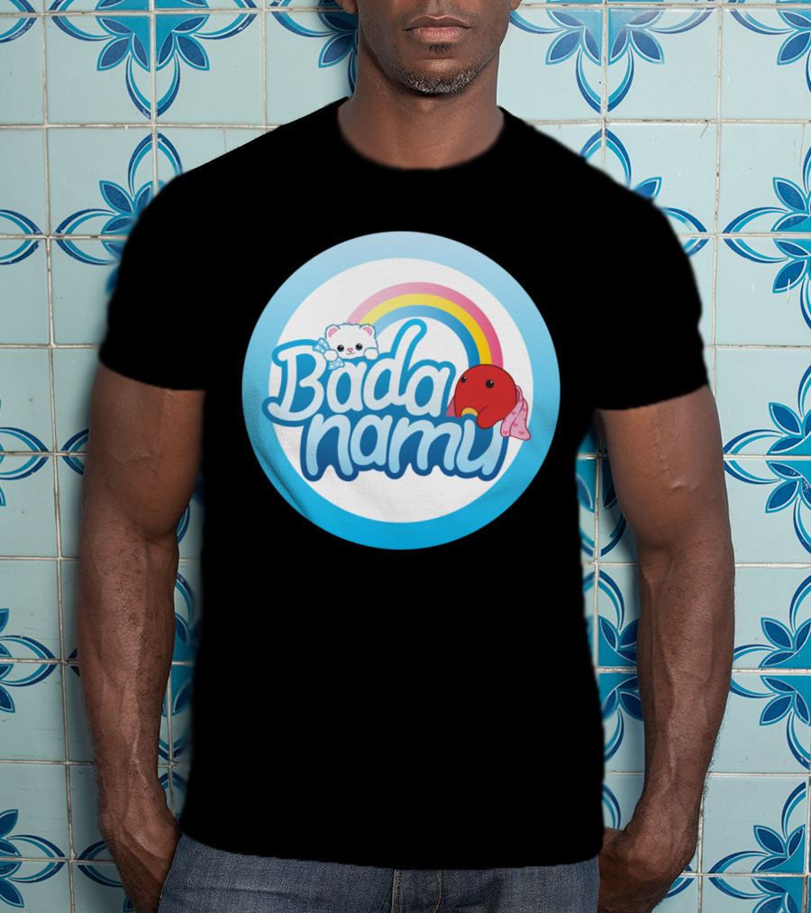 Badanamu Rainbow And Character T-Shirt