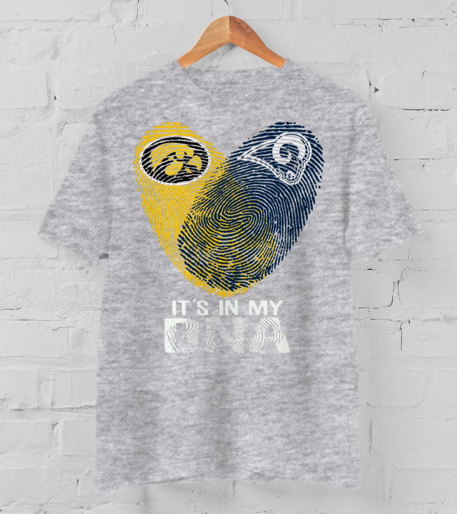 Los Angeles Rams Hawkeye It's In My Dna T-Shirt
