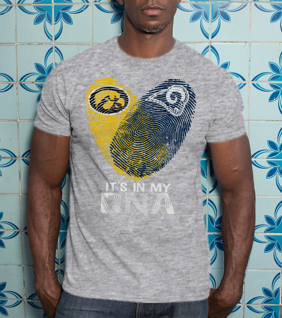 Los Angeles Rams Hawkeye It's In My Dna T-Shirt