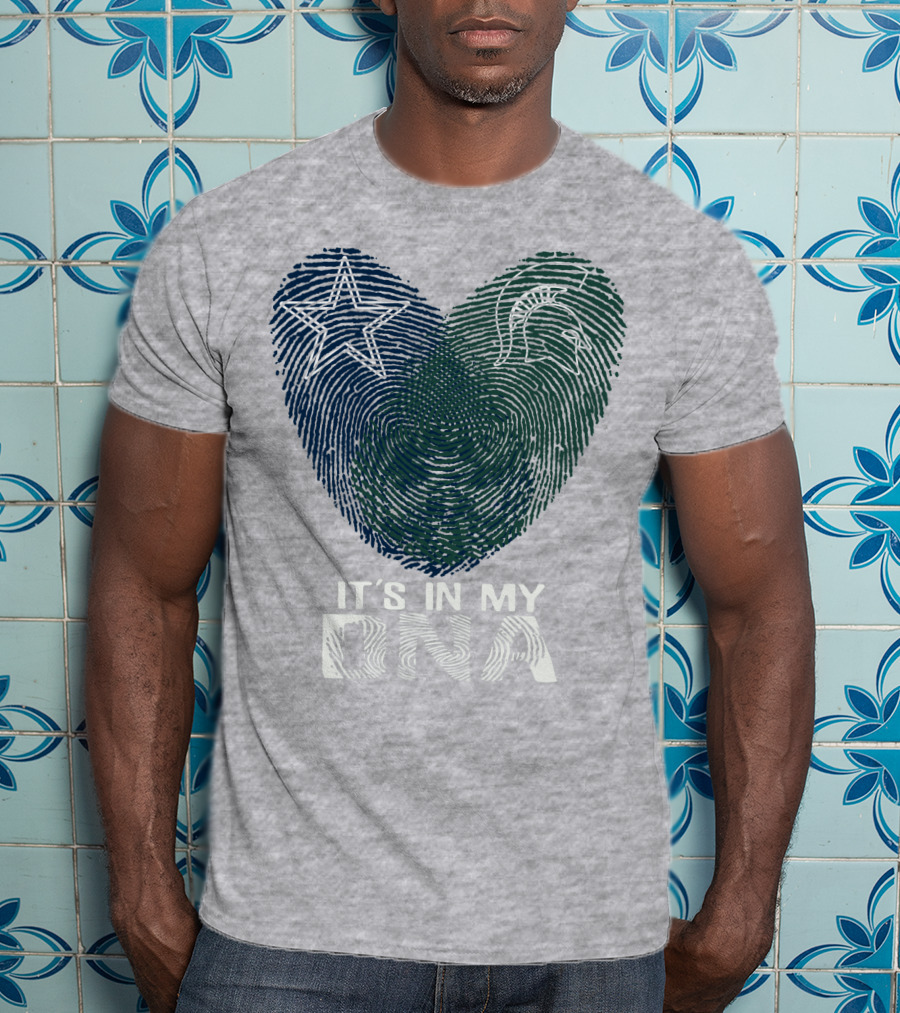 Dallas Cowboys Michigan State It's In My Dna T-Shirt