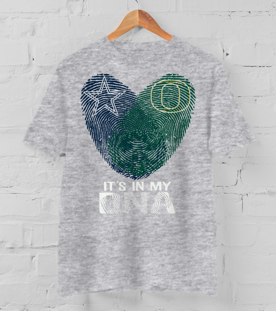 Dallas Cowboys Oregon It's In My Dna T-Shirt