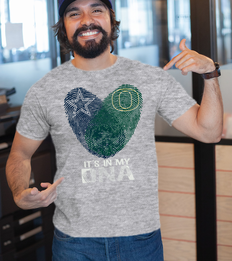 Dallas Cowboys Oregon It's In My Dna T-Shirt