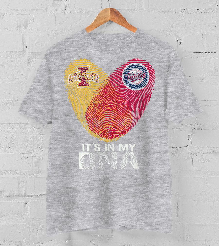 It's In My DNA Iowa State Twins T-Shirt
