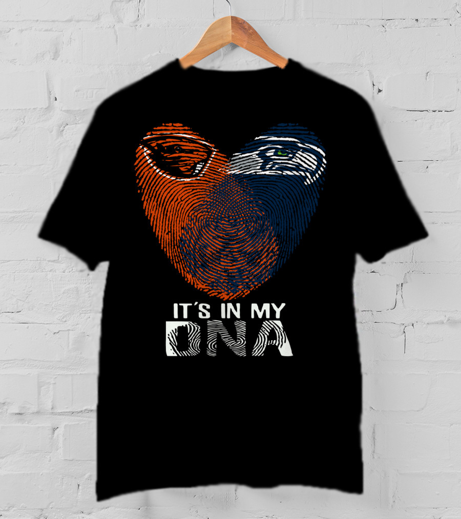 It's In My Dna Oregon State Beavers Seattle Seahawks T-Shirt