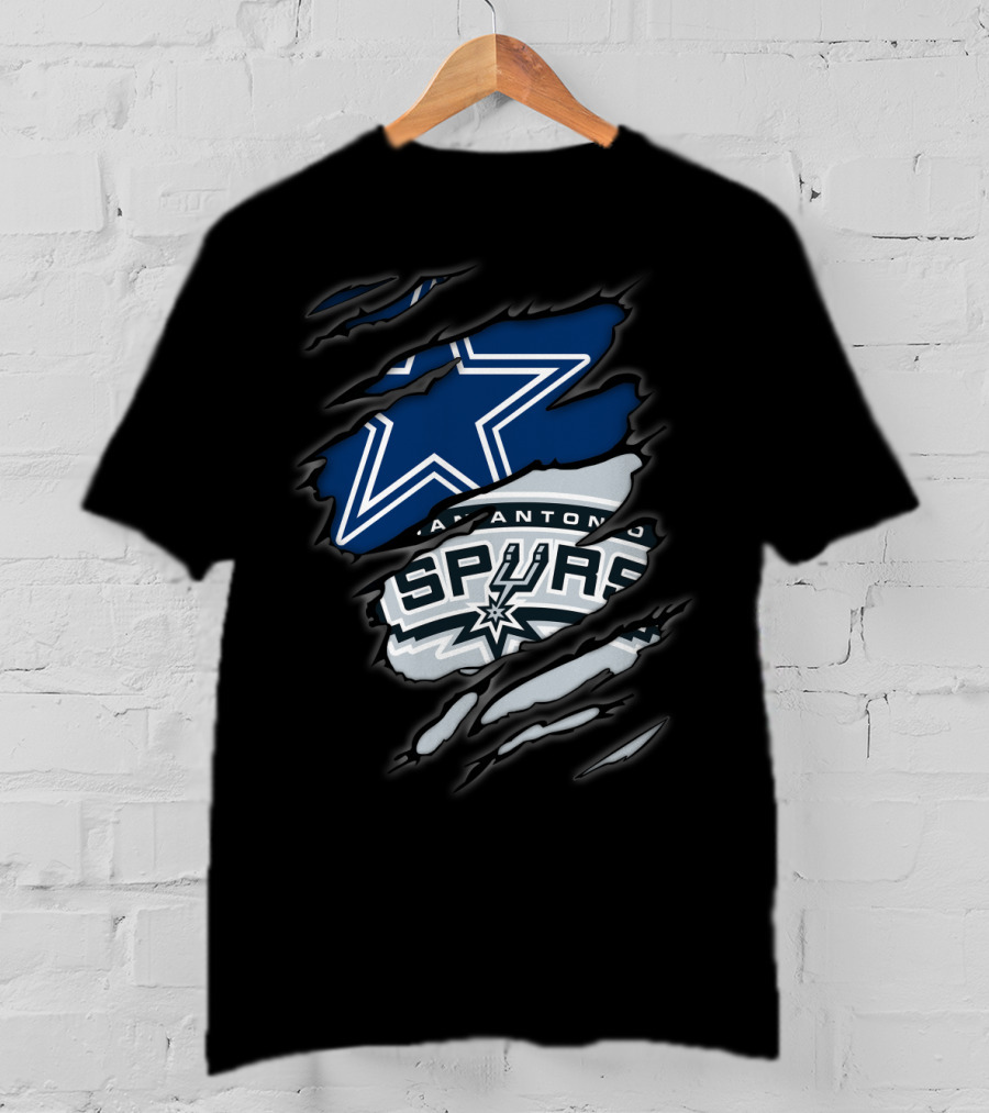 Cowboys San Antonio Spurs Crossover T-Shirt
