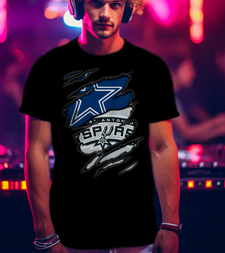 Cowboys San Antonio Spurs Crossover T-Shirt