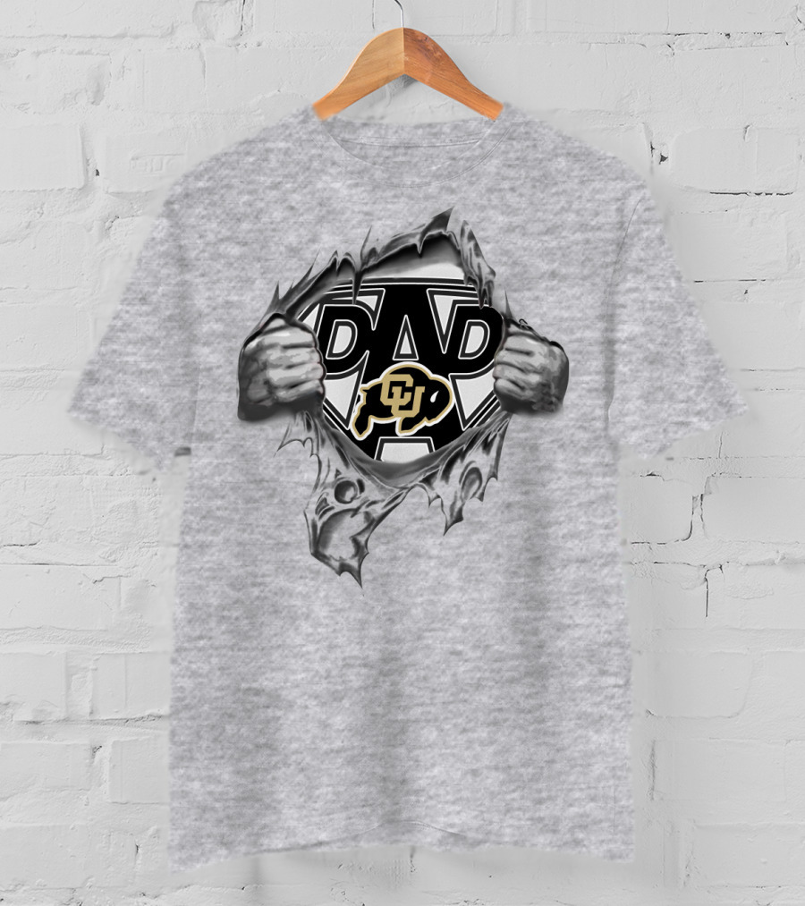 Colorado Buffaloes Super Dad CU Buffs T-Shirt