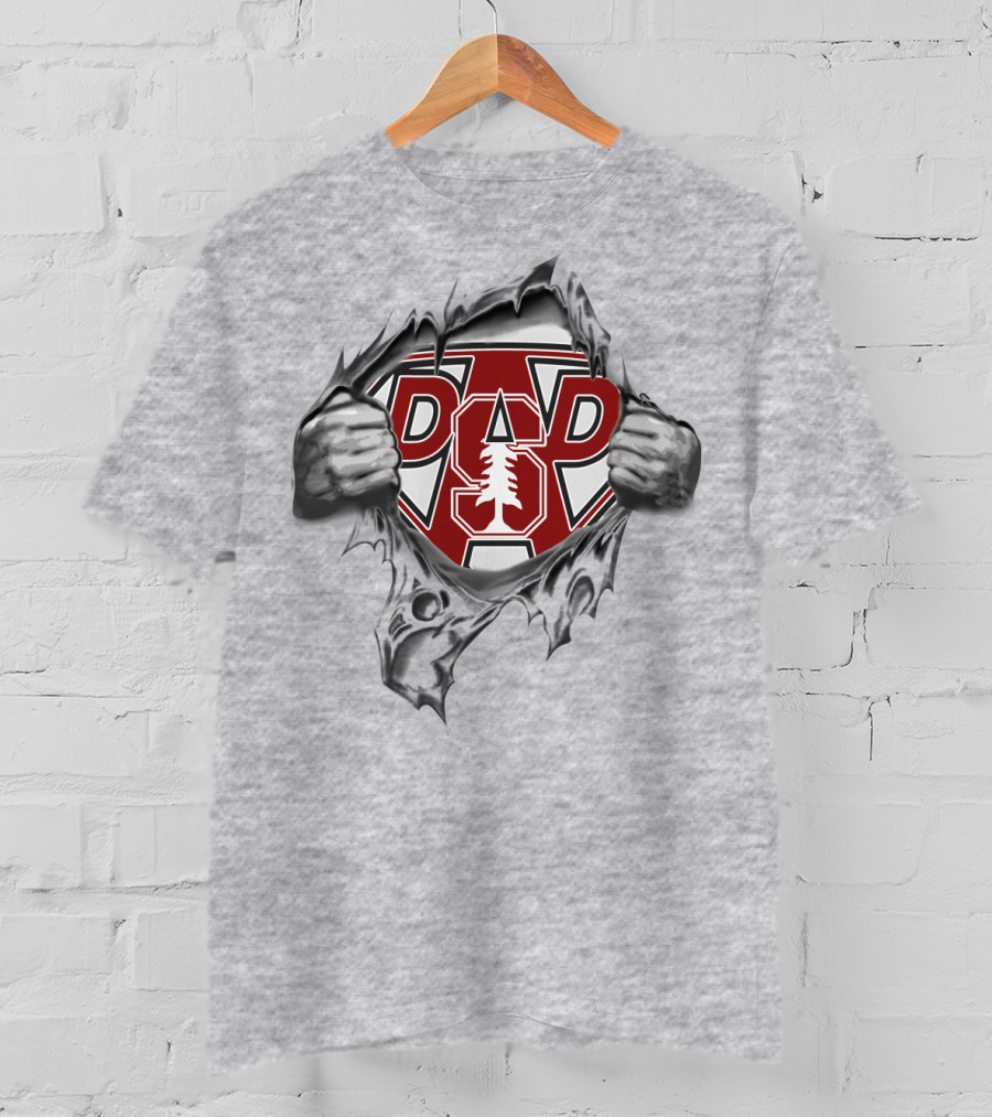 Stanford Cardinal Super Dad T-Shirt