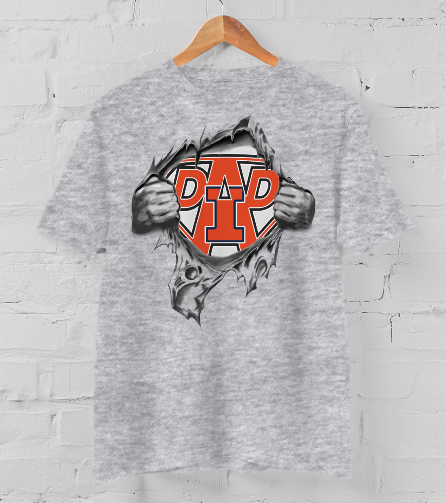 Illini Dad Superman T-Shirt