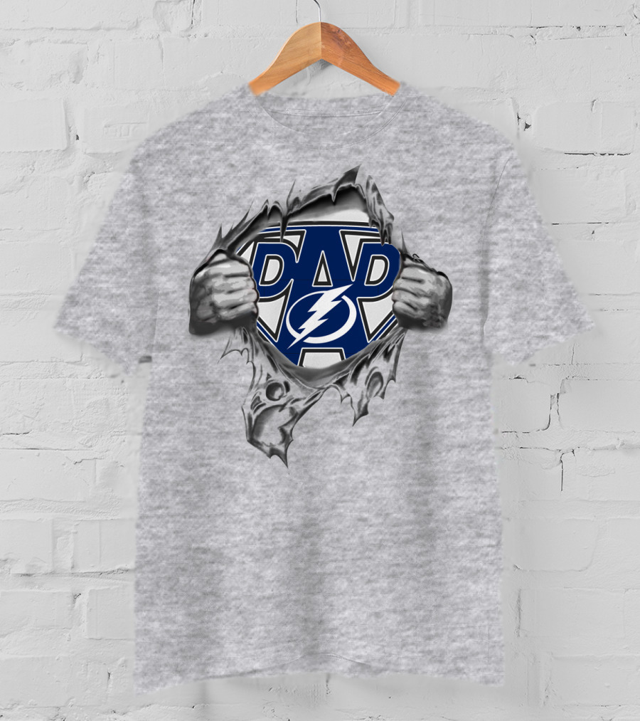 Tampa Bay Lightning Super Dad T-Shirt