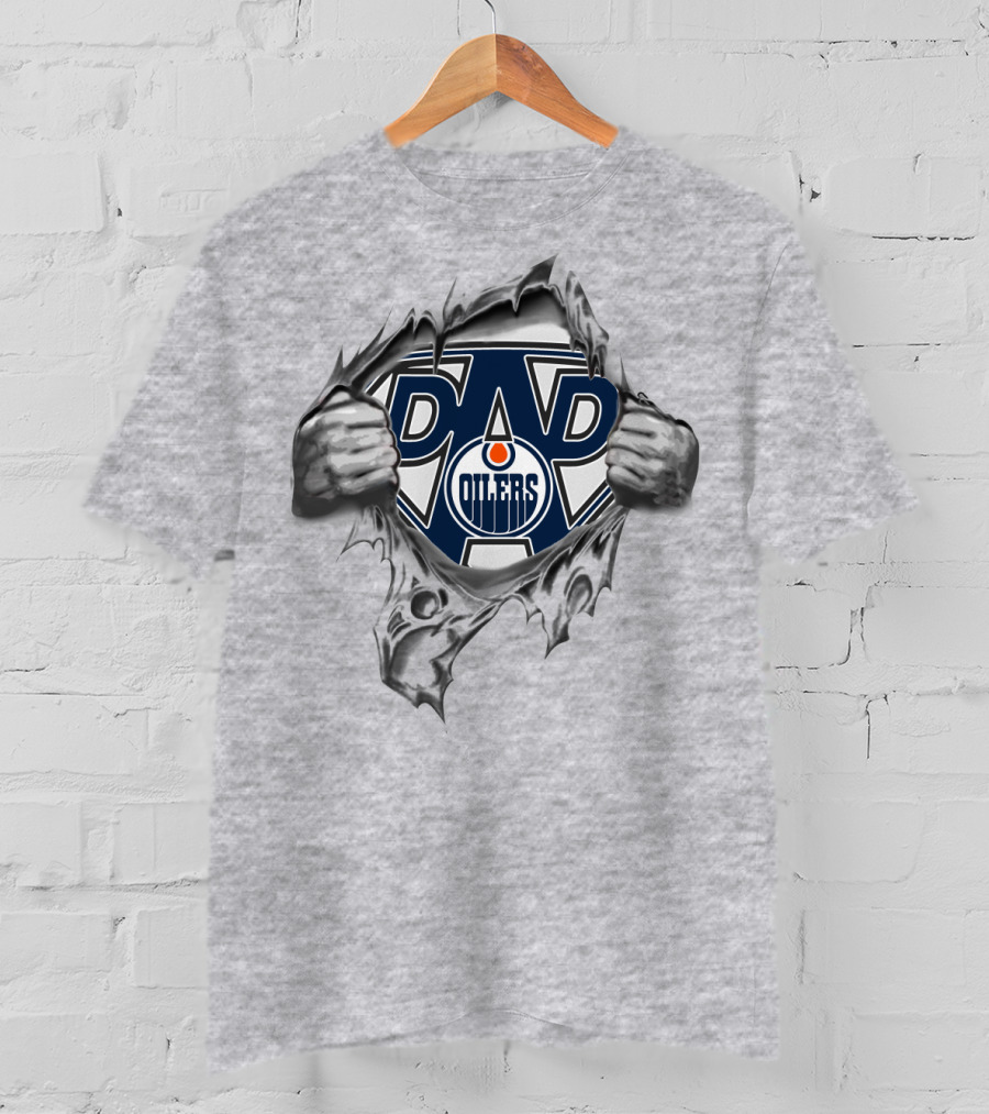 Oilers Dad Super Fan T-Shirt