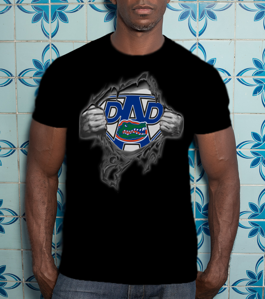 Florida Gators Super Dad Emblem T-Shirt