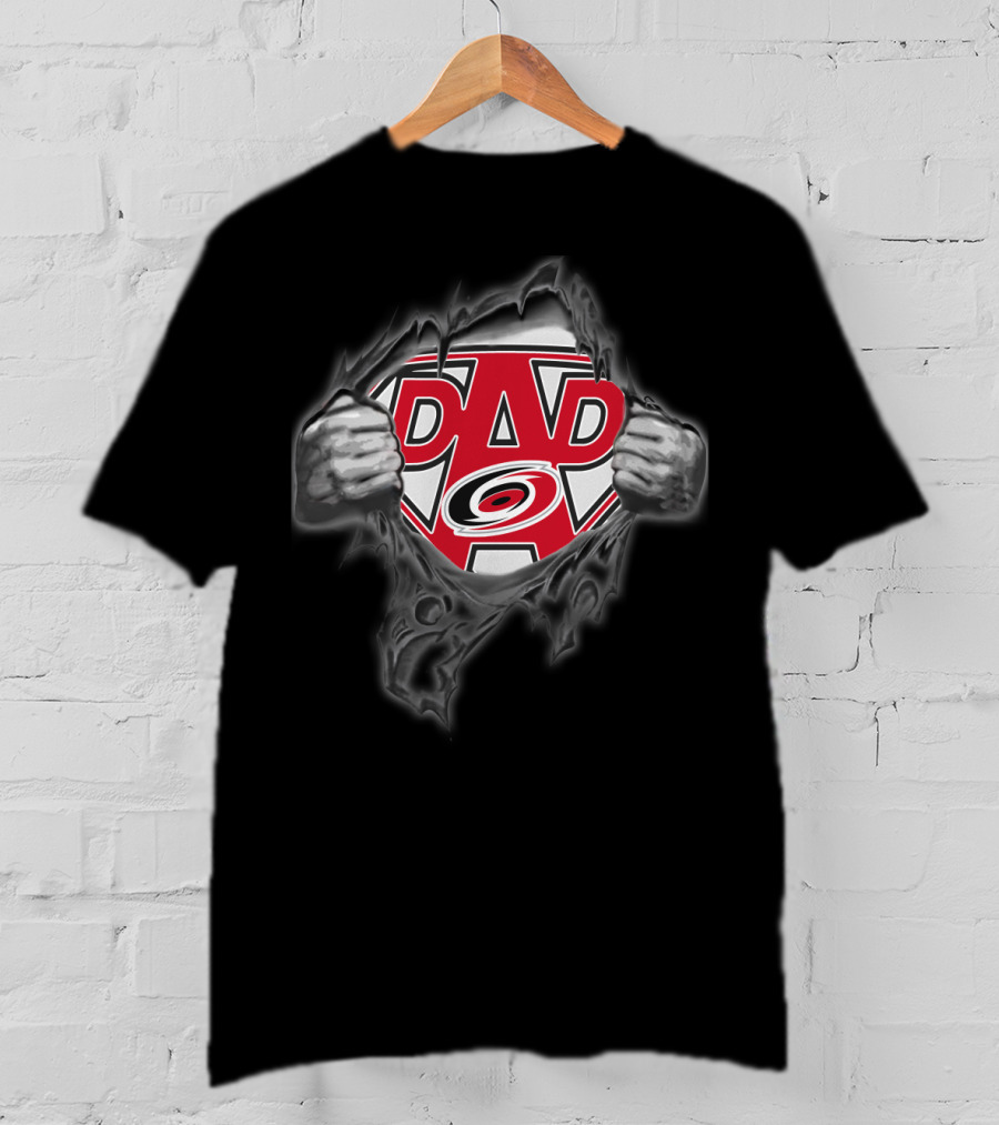 Carolina Hurricanes Super Dad T-Shirt