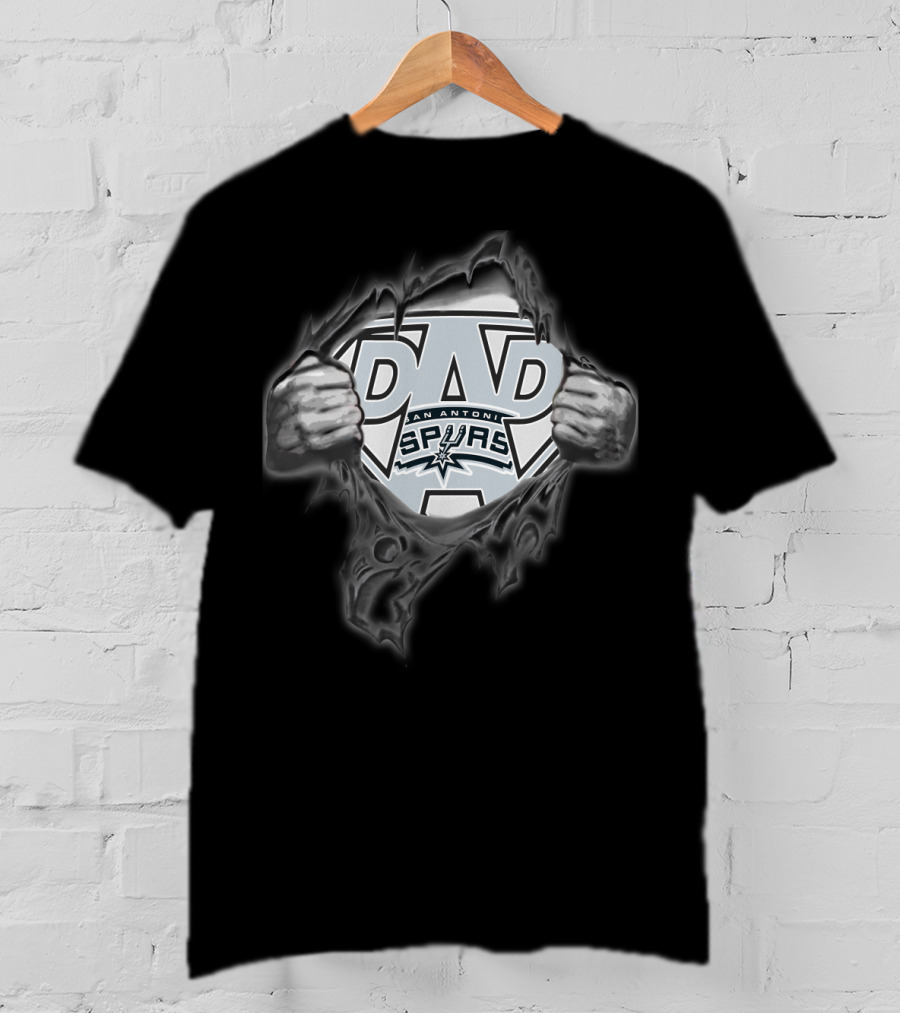 San Antonio Spurs Super Dad T-Shirt