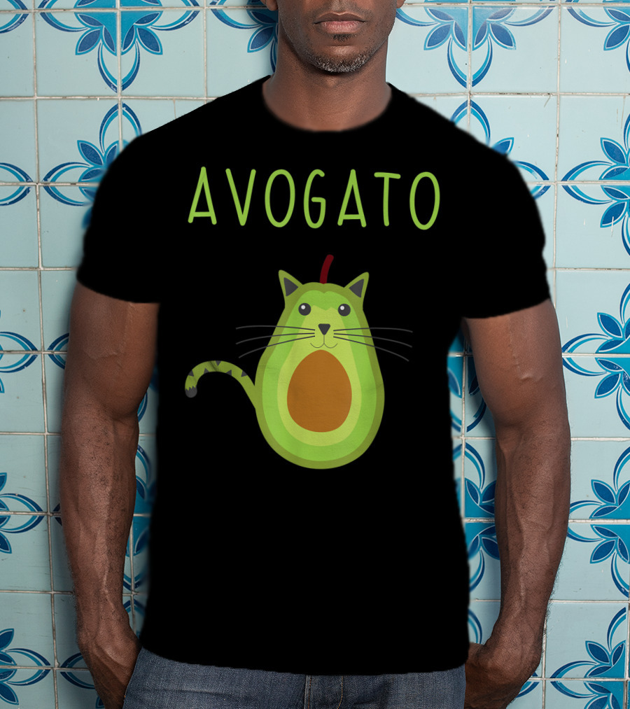 Cinco De Mayo Cinco De Meow Avogato Cat Avocado Kitty T-Shirt