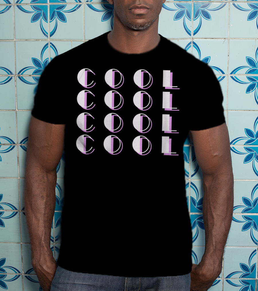 Jonas Cool First Name Circles And Lines T-Shirt