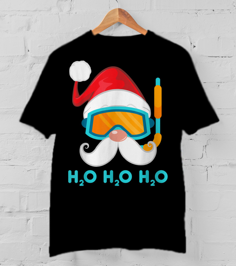 Santa Claus H2O Snorkeling Lover T-Shirt