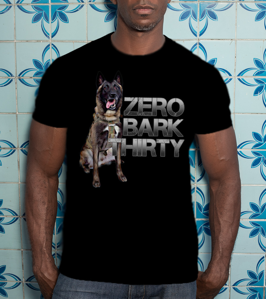Zero Bark Thirty Dog T-Shirt
