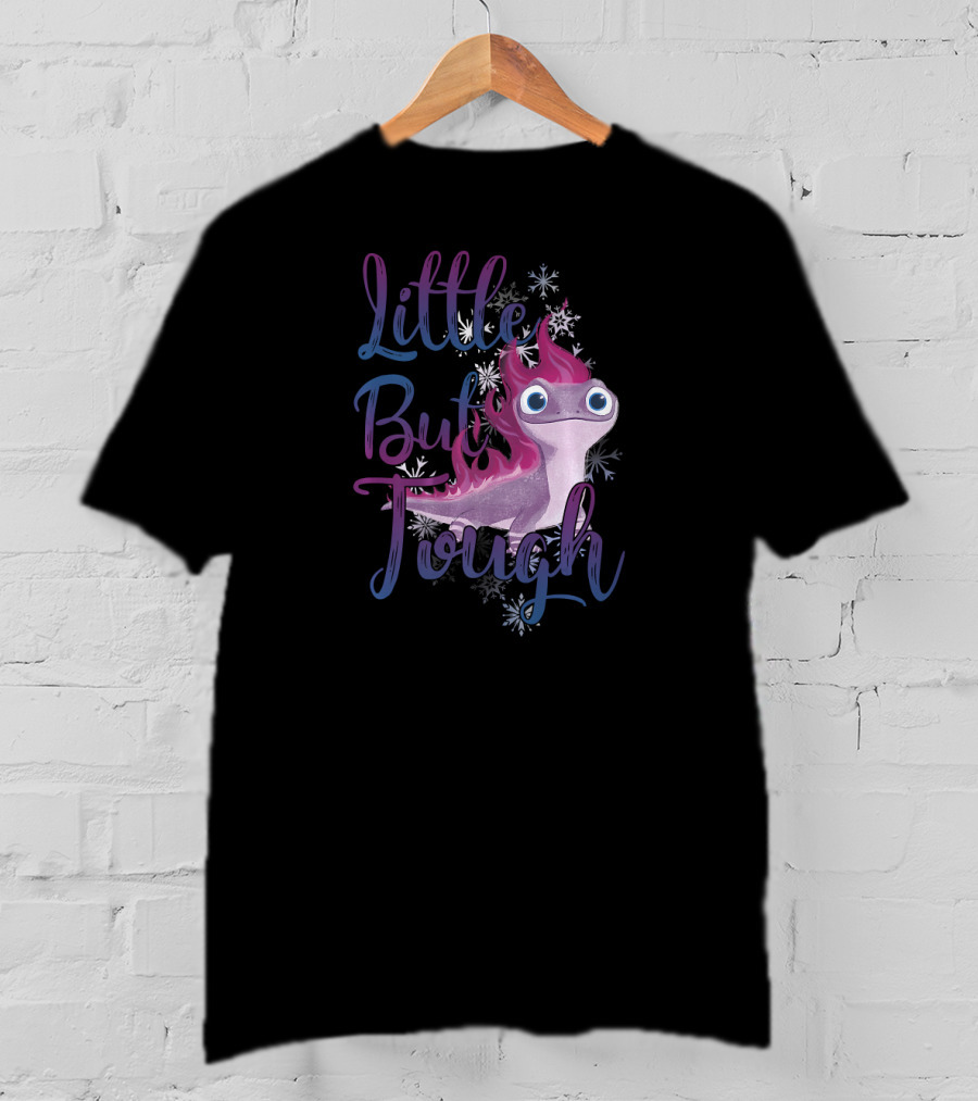 Disney Frozen 2 Little But Tough Salamander With Snowflakes T-Shirt