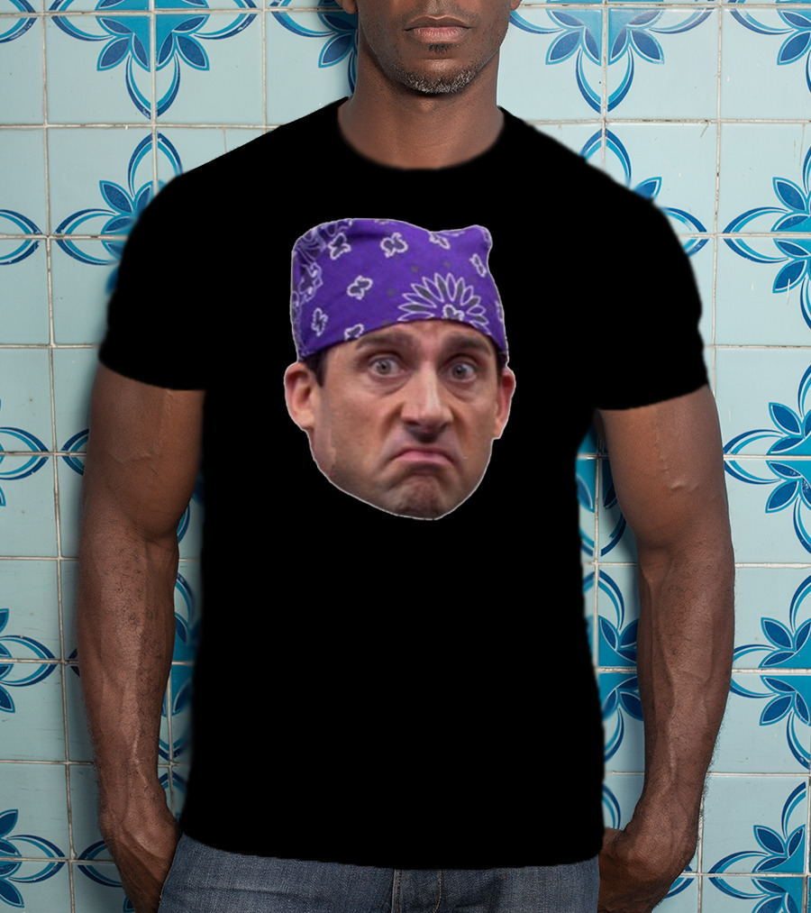 Prison Mike Bandana Head From The Office T-Shirt
