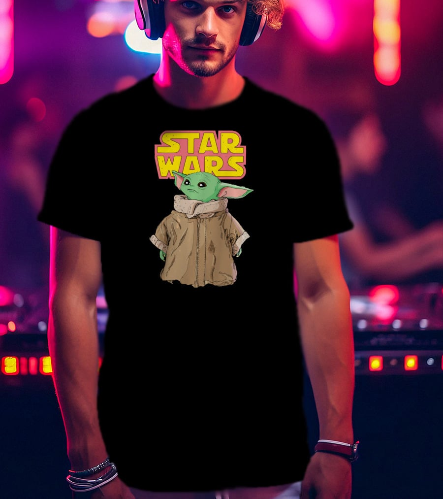 Star Wars The Mandalorian The Child Cute Comic T-Shirt