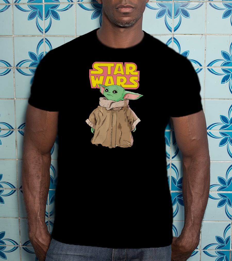 Star Wars The Mandalorian The Child Cute Comic T-Shirt