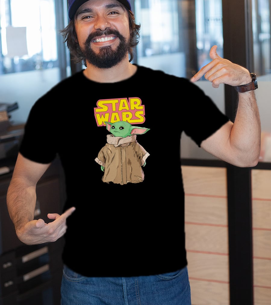 Star Wars The Mandalorian The Child Cute Comic T-Shirt