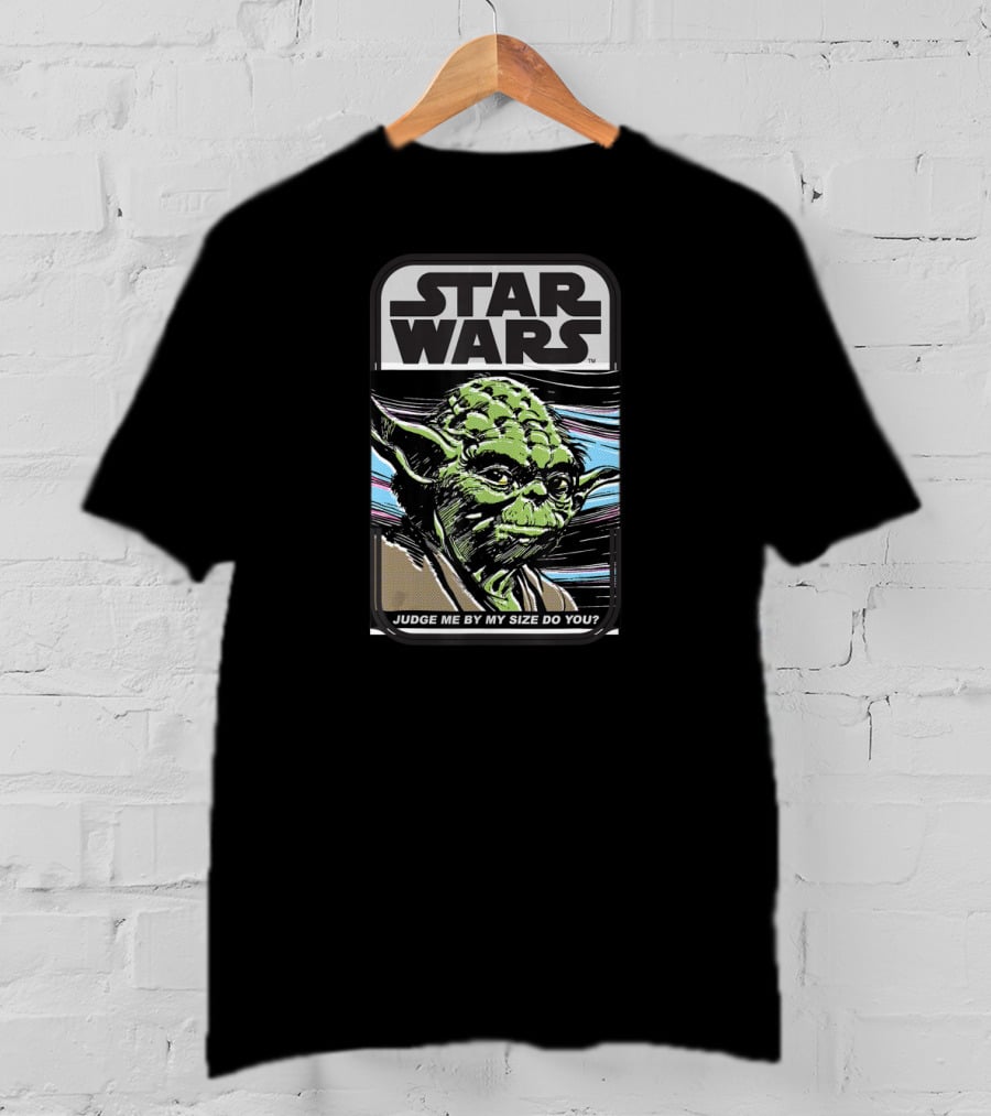 Star Wars Yoda Judge Me By My Size Do You T-Shirt
