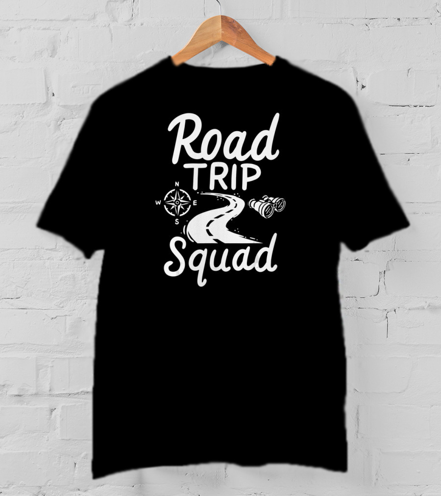 Road Trip Squad Compass Adventure T-Shirt