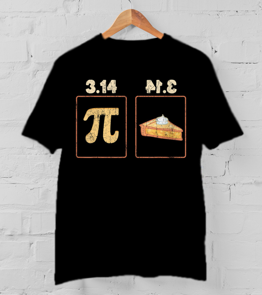 3.14 Pi Symbol Equals Pie 14.3 Pi Day Vintage T-Shirt