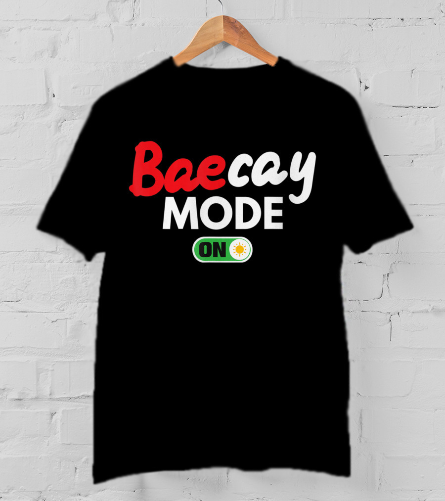 Baecay Mode On Couples Vacation Sun Switch T-Shirt