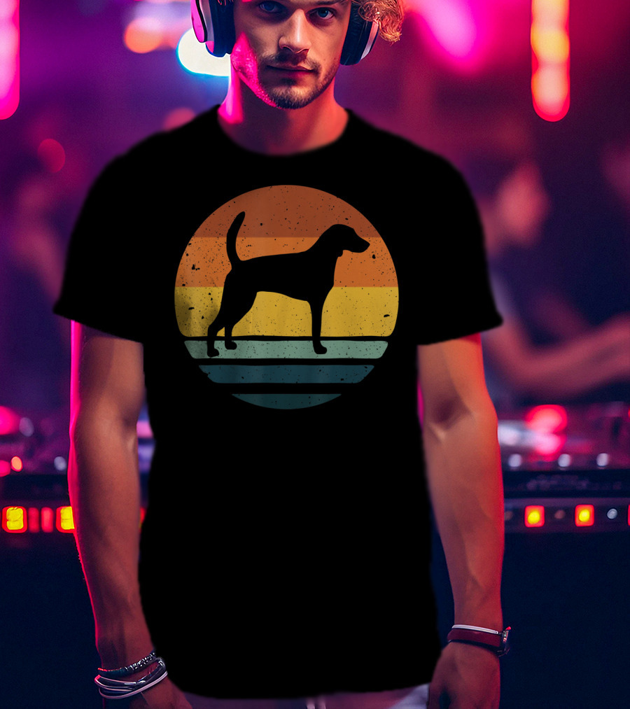 American Foxhound Vintage Sunset T-Shirt