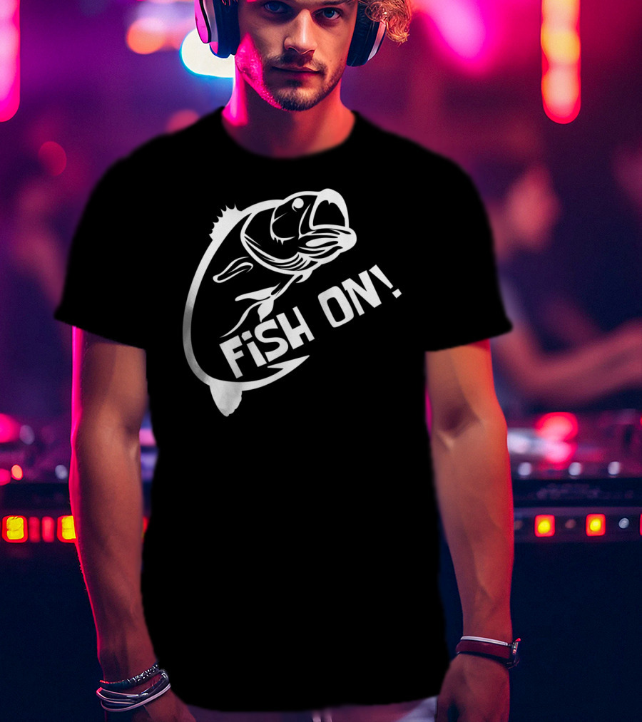 Fish On T-Shirt