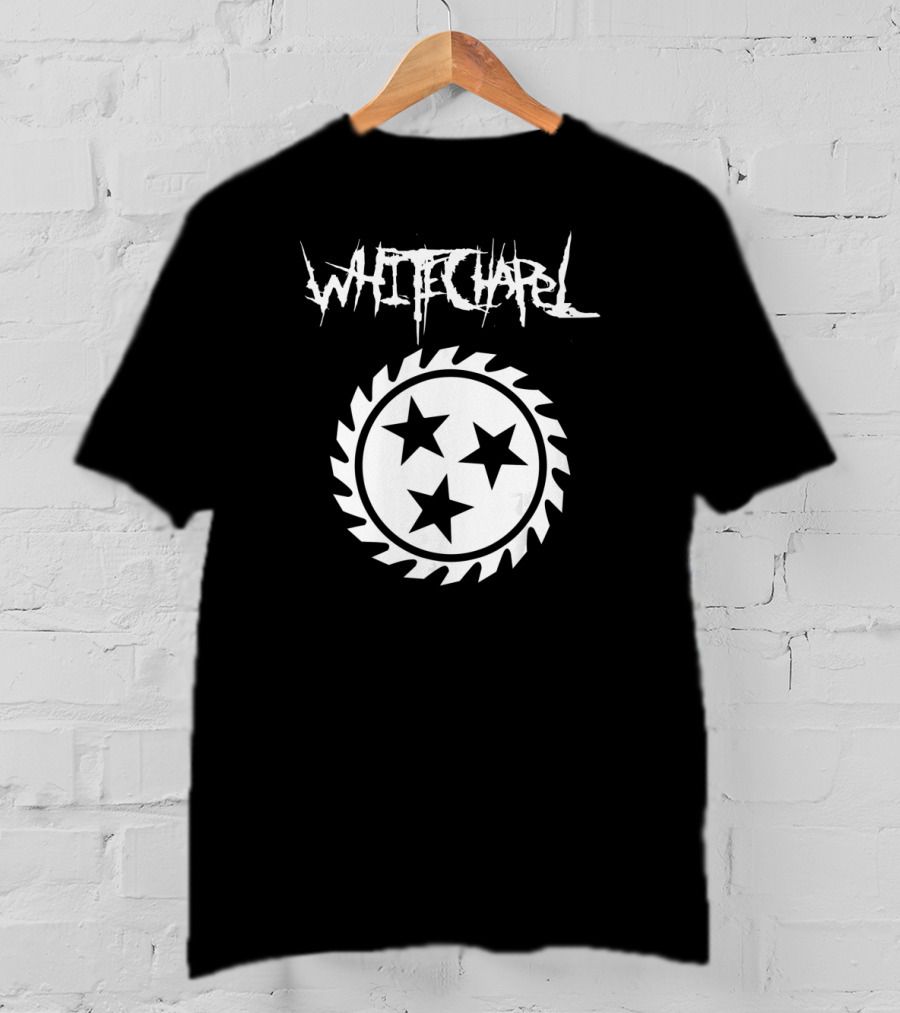 Whitechapel Three Stars Saw Blade T-Shirt