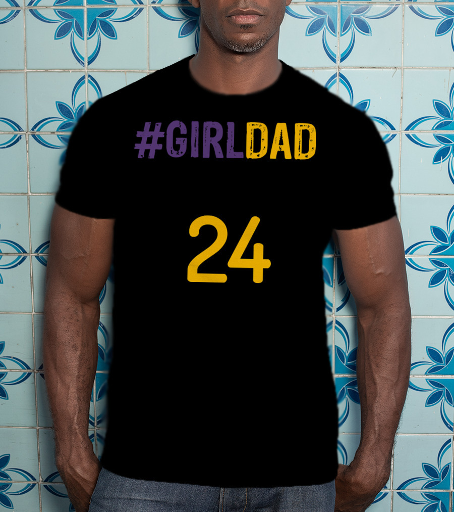 GIRLDAD 24 Kobe Bryant T-Shirt