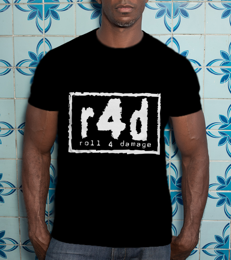 NWO R4D Roll 4 Damage Dnd RPG Roleplay T-Shirt