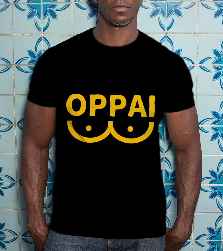 Oppai Saitama One Punch Man Anime Fandom T-Shirt