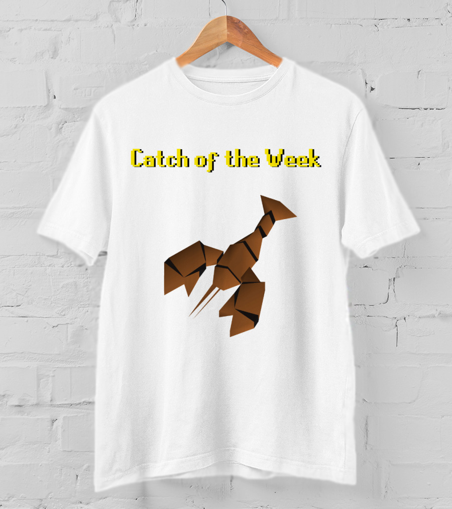 Catch Of The Week Runescape Lobster Pixel T-Shirt