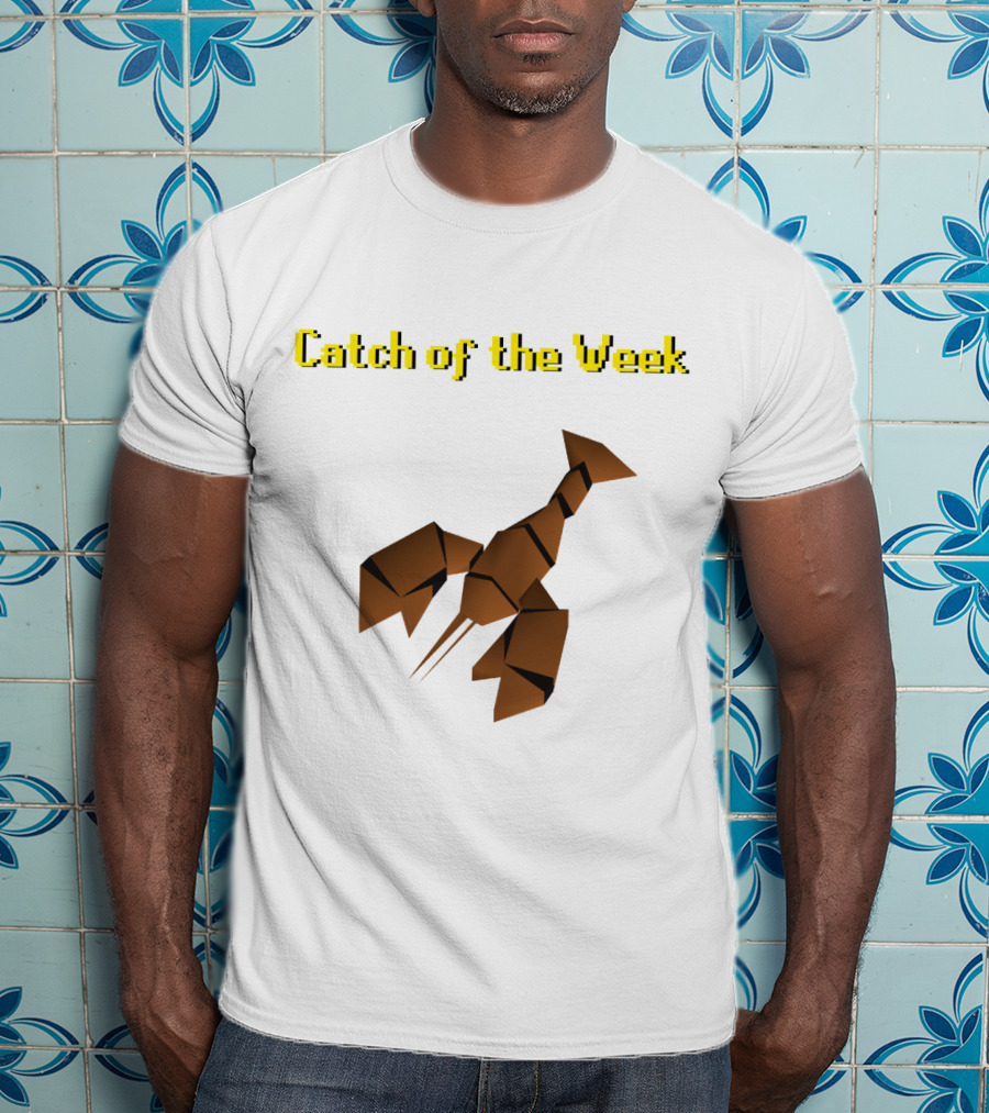 Catch Of The Week Runescape Lobster Pixel T-Shirt