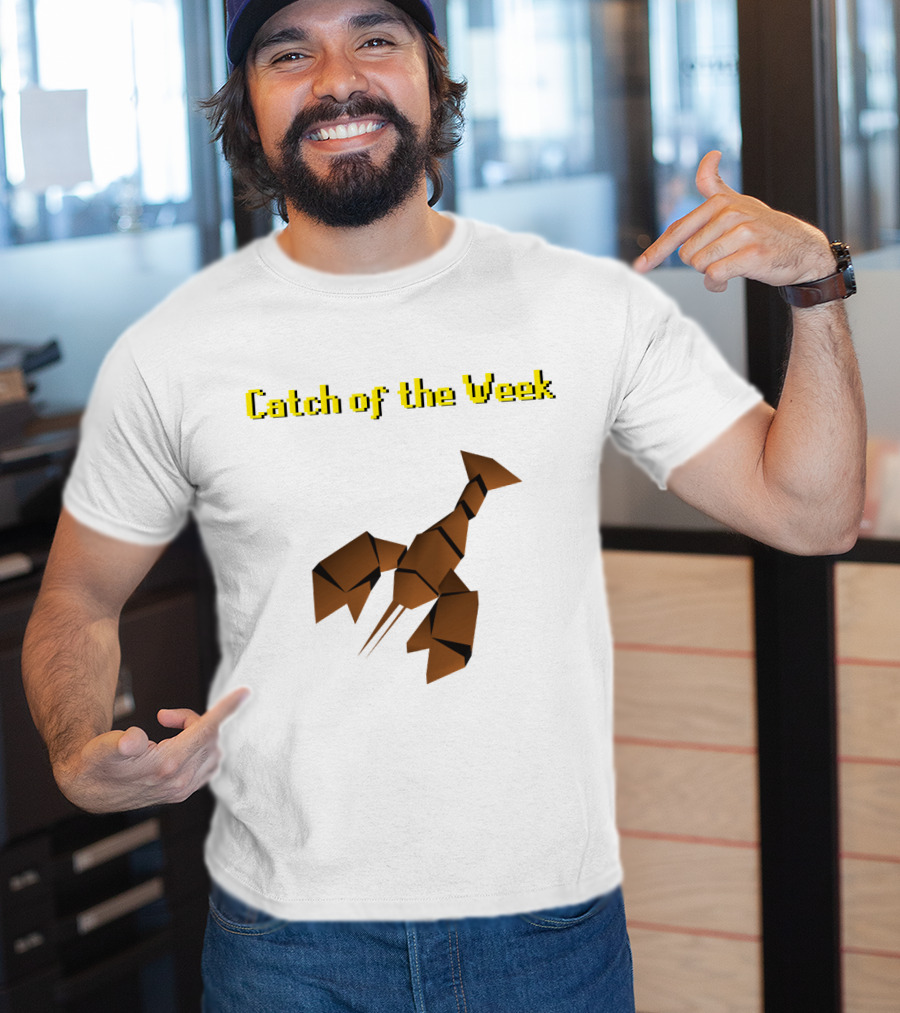 Catch Of The Week Runescape Lobster Pixel T-Shirt