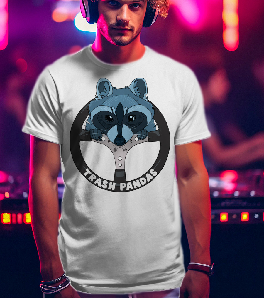 Trash Pandas Steering Wheel Club T-Shirt
