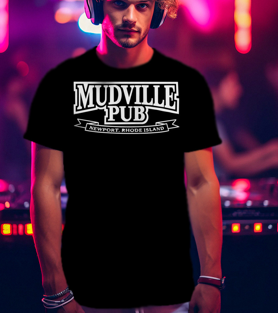 Mudville Pub Newport Rhode Island T-Shirt