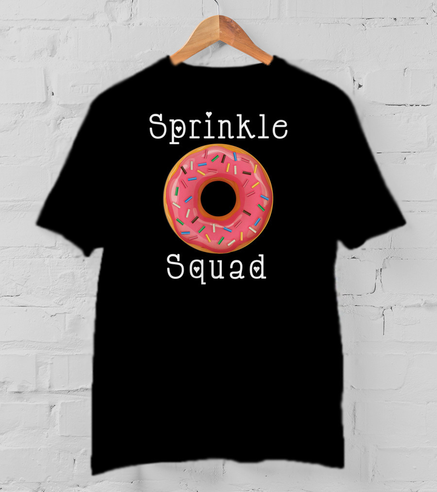 Sprinkle Squad Donut Matching Group T-Shirt