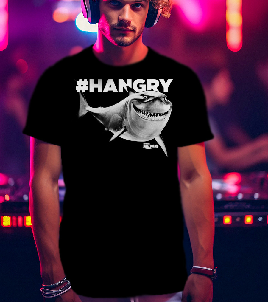 Hangry Bruce Disney Pixar Finding Nemo T-Shirt