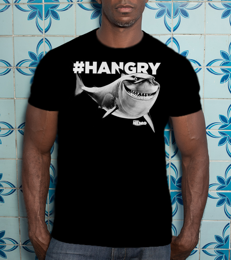 Hangry Bruce Disney Pixar Finding Nemo T-Shirt