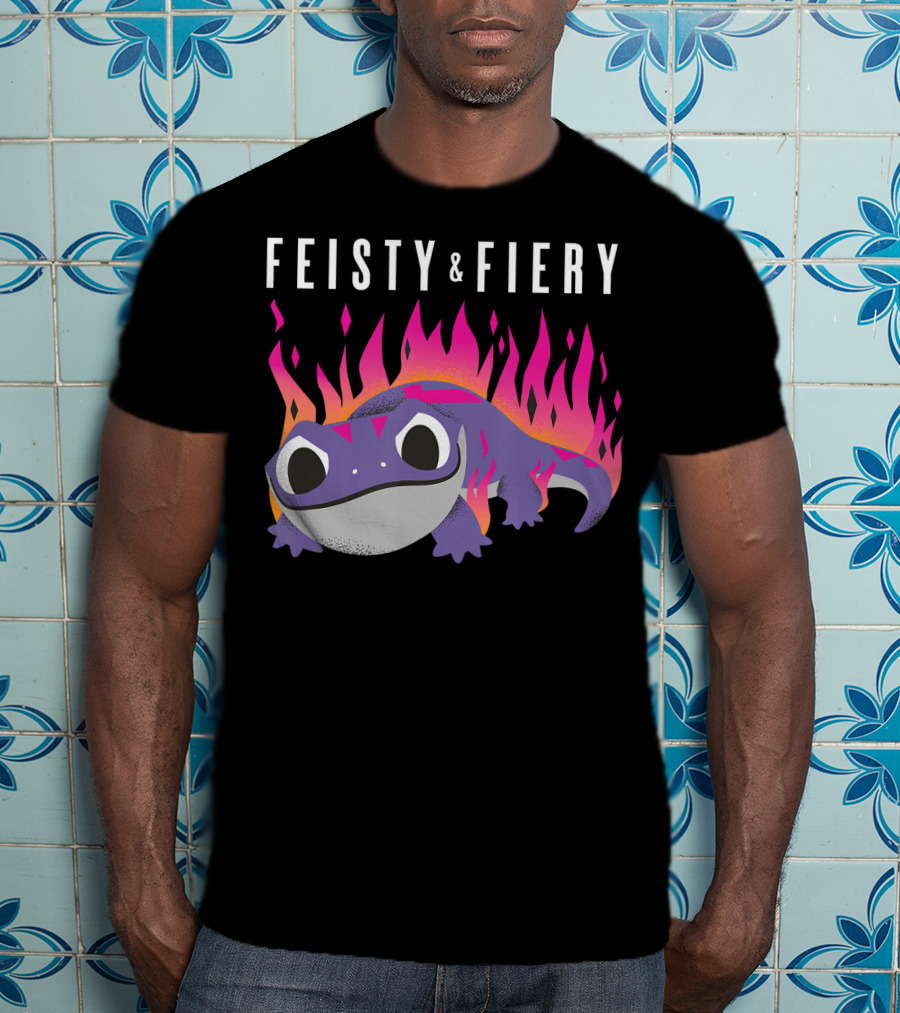 Feisty And Fiery Disney Frozen 2 Bruni Salamander T-Shirt